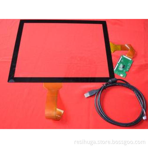 customized 15 Inch five point Projected Capacitive Touchscr